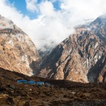 Montagnes en Himalaya