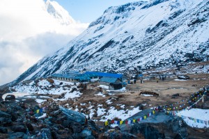 Annapurnas enneigés