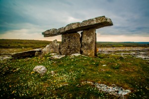 Le dolmen de Poulnabrone en Irlande