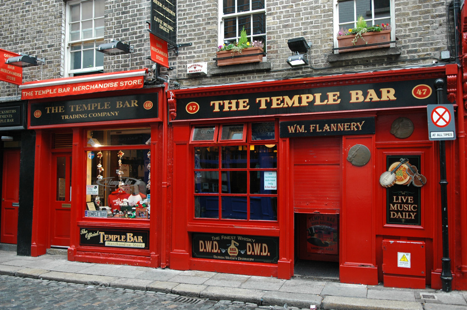 Le fameux Temple Bar