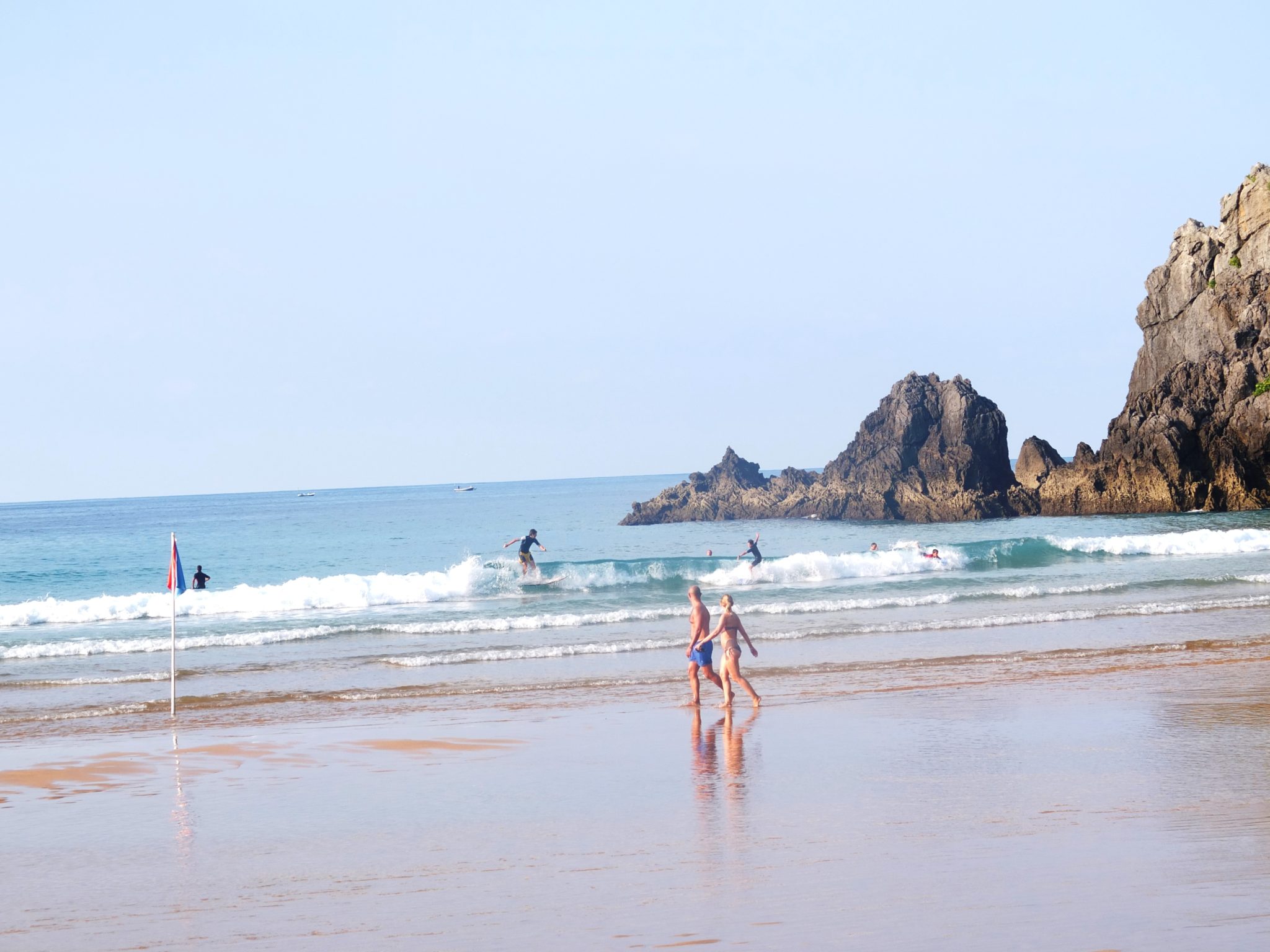 Vacances à Mundaka En Biscaye Dans Le Pays Basque Espagnol