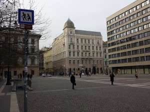 Une place à Budapest
