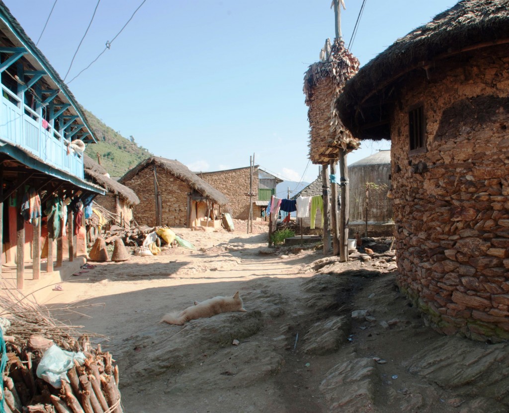 Entrée du village de Ramkot