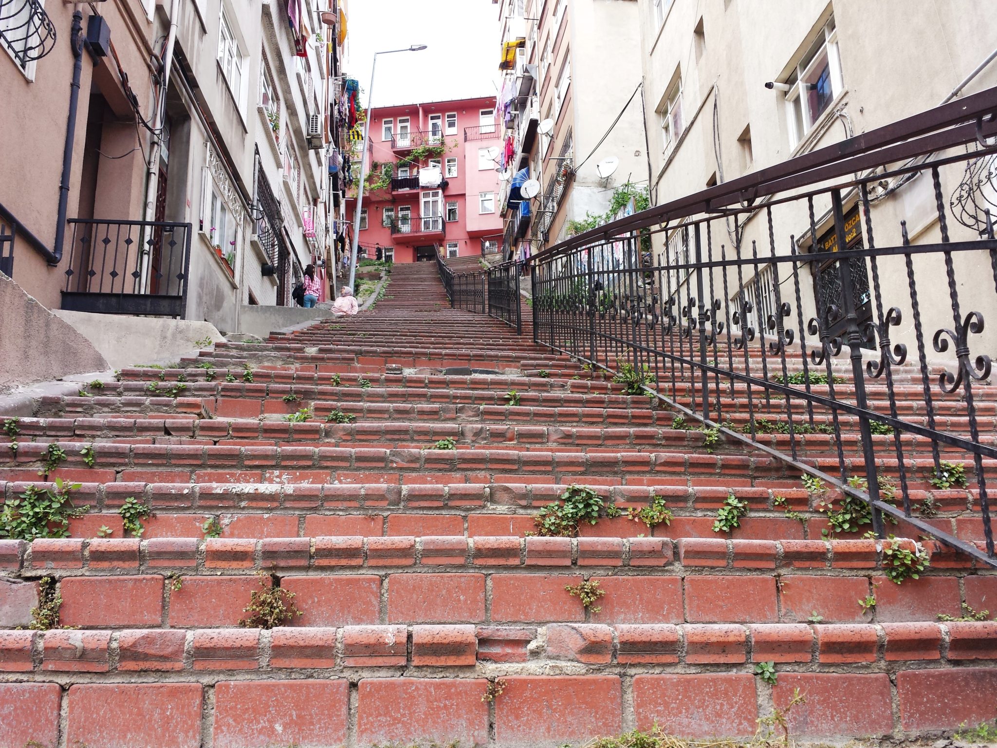 Un escalier à Istanbul
