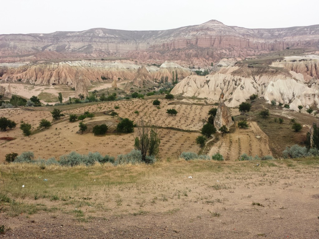 Un paysage de Cappadoce