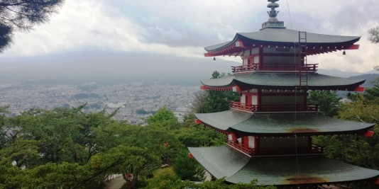 Pagode du mont fuji