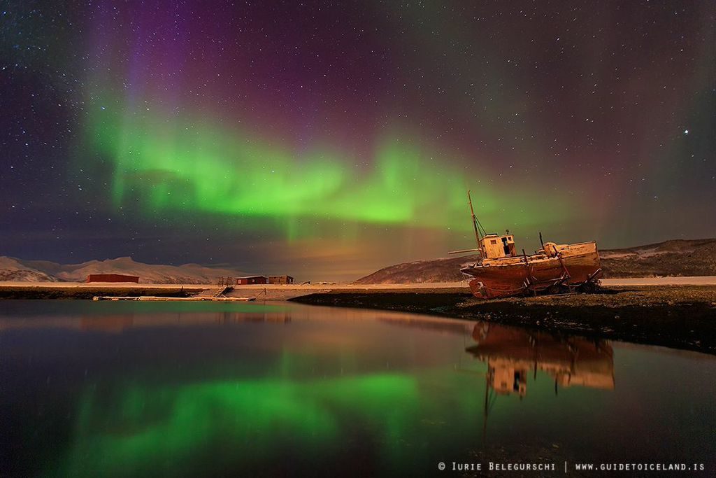 Aurores boréales Islande