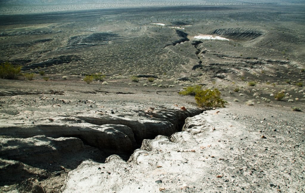 Fissure dans le sol