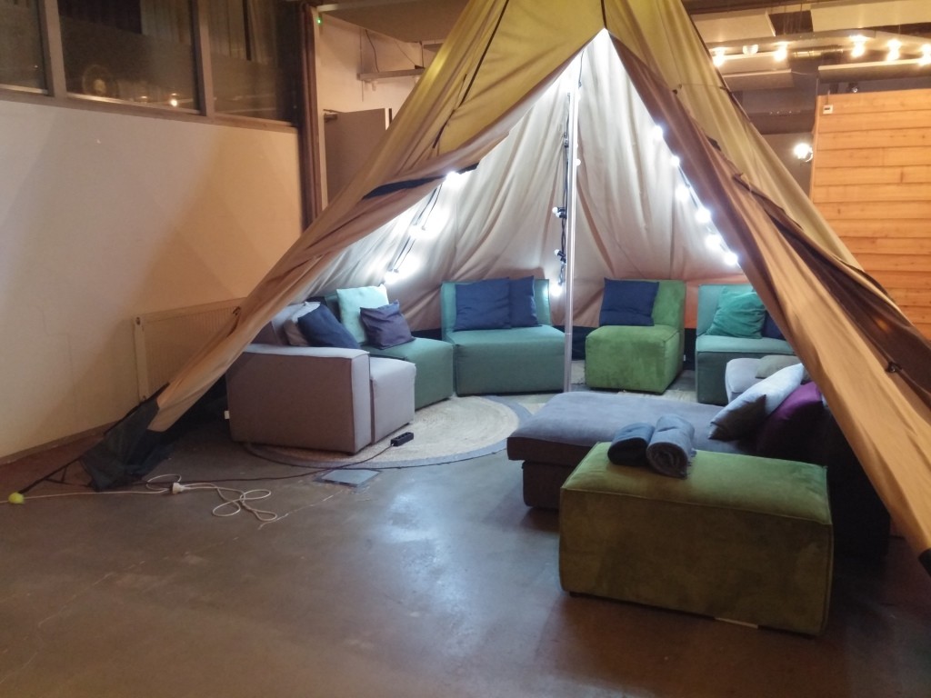 tente à Amsterdam