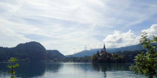 Photo du lac de bled