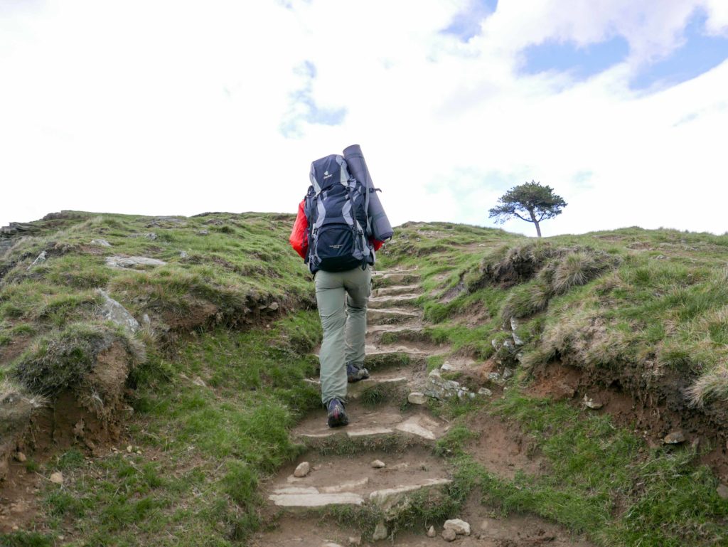 randonnée dans le derbyshire