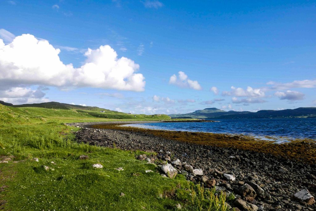 Plage à Skye